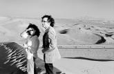 Christo and Jeanne-Claude during their first trip to the United Arab Emirates, February 1979